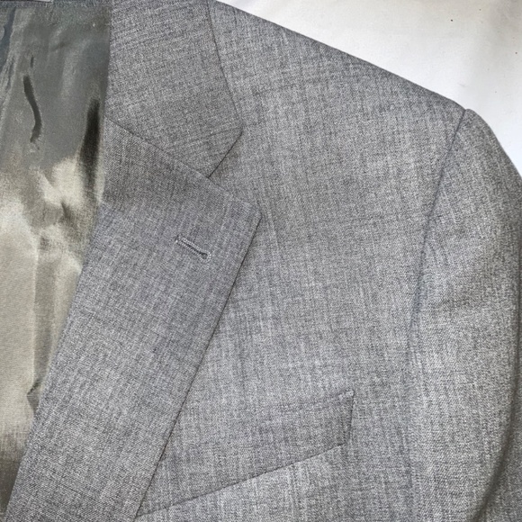 Armani, Giorgio, light gray, 100% wool, suit size 48R, - Picture 8 of 10